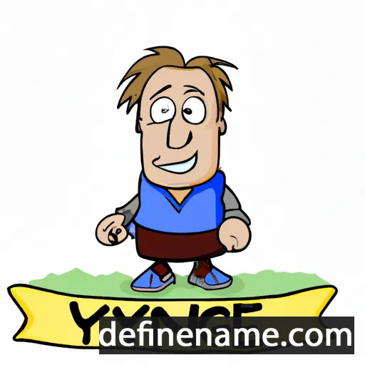 cartoon of the name Yngve