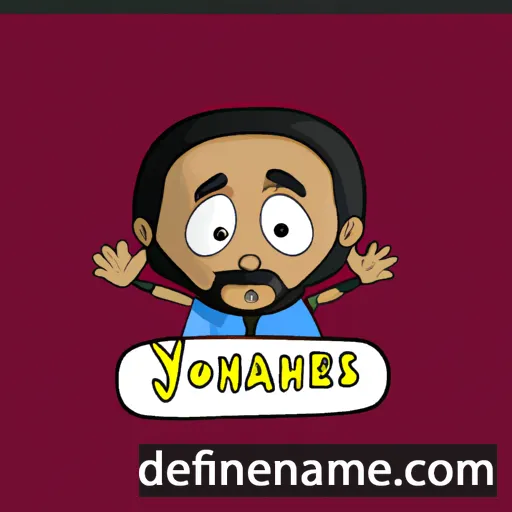 cartoon of the name Yohannes