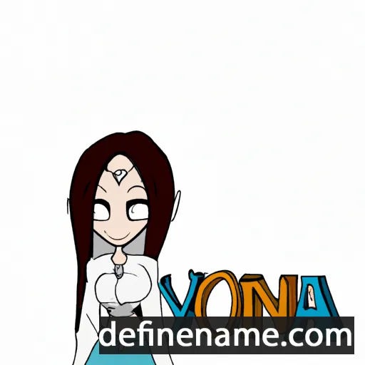 cartoon of the name Yona