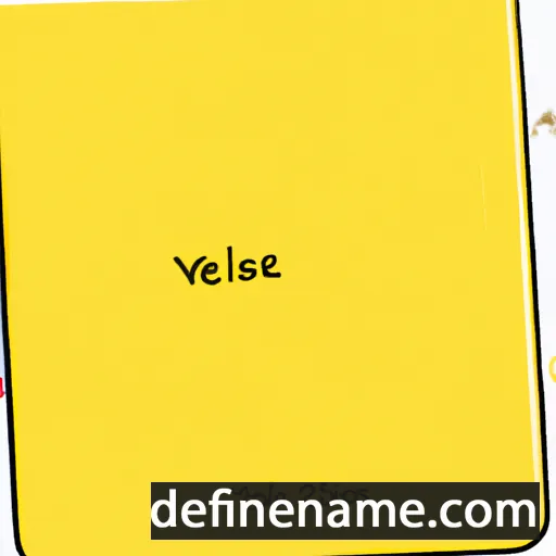 Yvelise cartoon