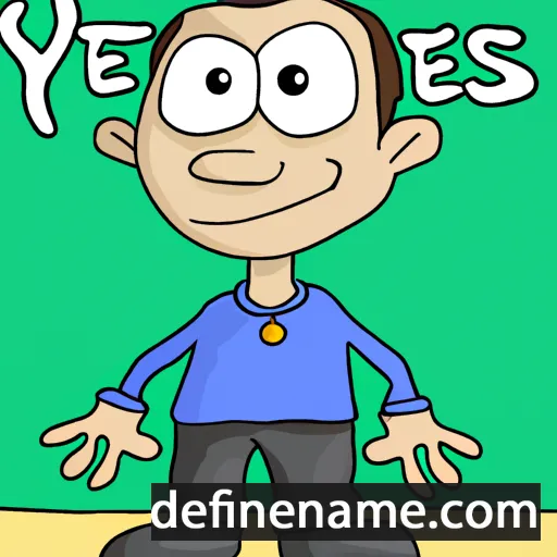 cartoon of the name Yves