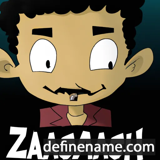 Zachariah cartoon