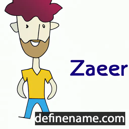 Zaheer cartoon