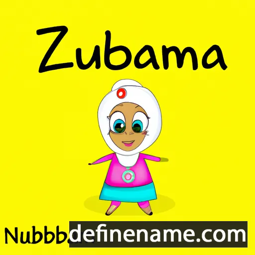 cartoon of the name Zainabu