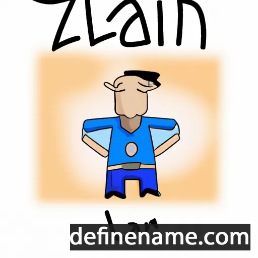 Zalán cartoon