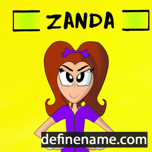 Zandra cartoon