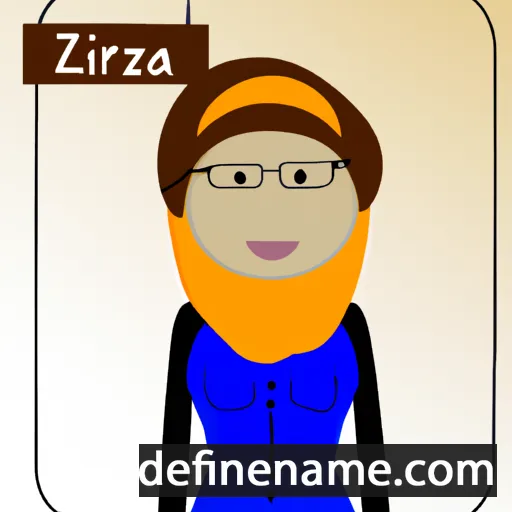 Zarifa cartoon