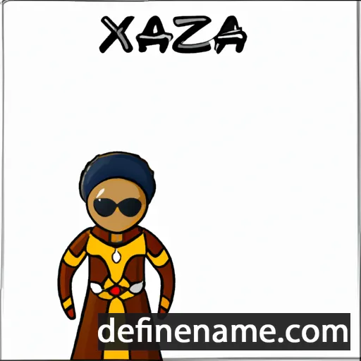 Zaxaria cartoon