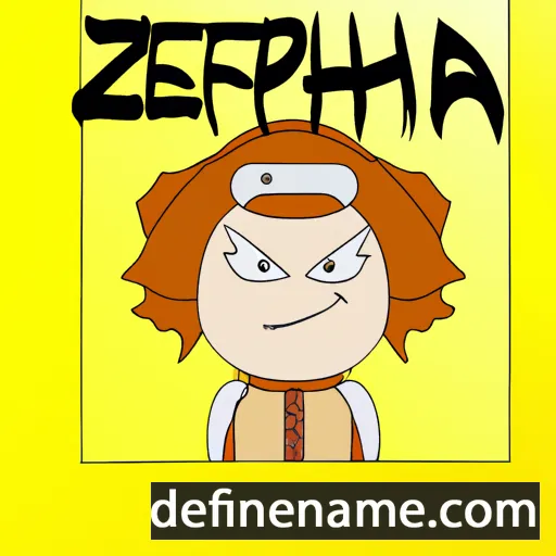 Zelpha cartoon