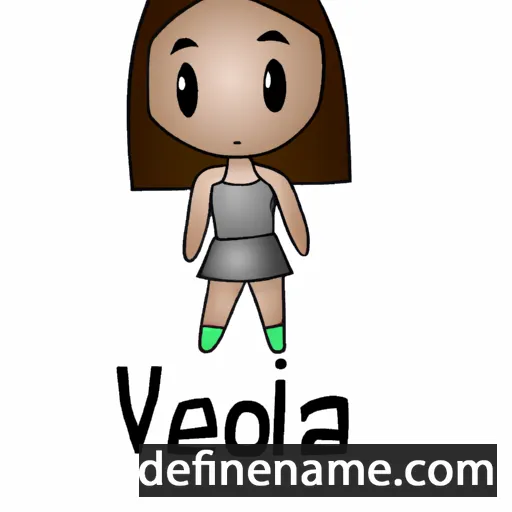 cartoon of the name Zenaida