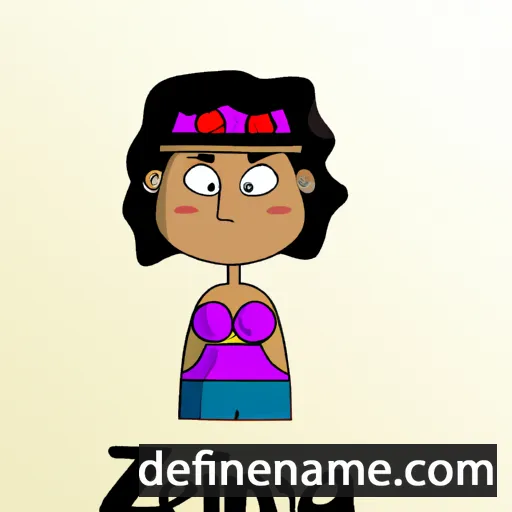 Zenia cartoon