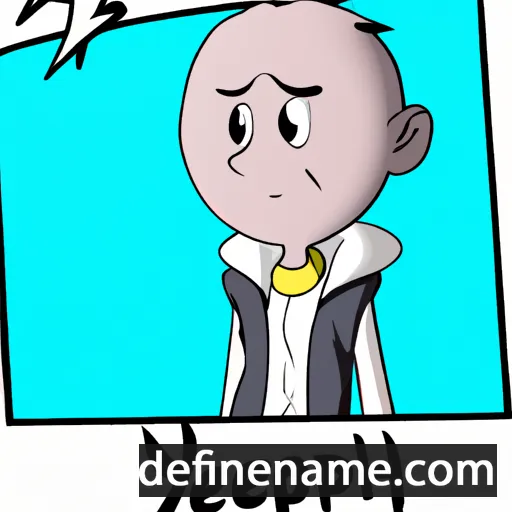 cartoon of the name Zephyr