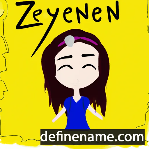 Zeynəb cartoon