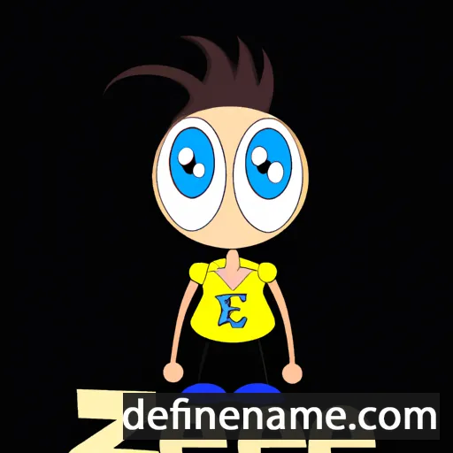 cartoon of the name Zezé