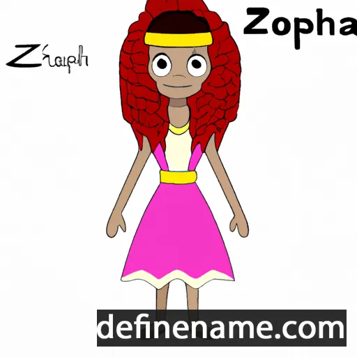 Zipporah cartoon