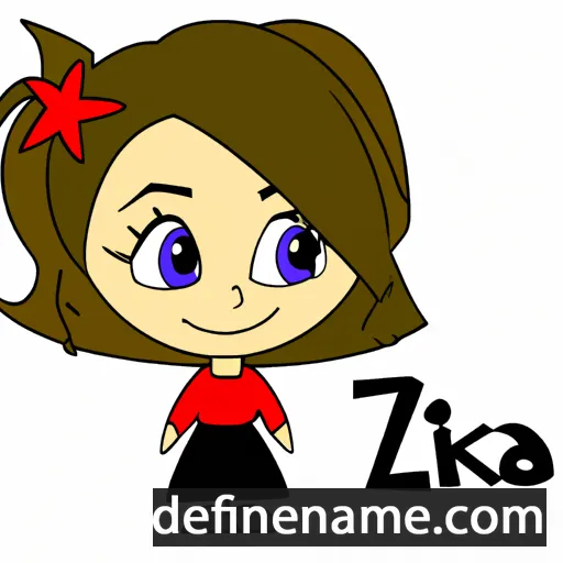 cartoon of the name Ziska