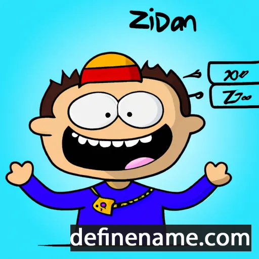 Ziya ad-Din cartoon