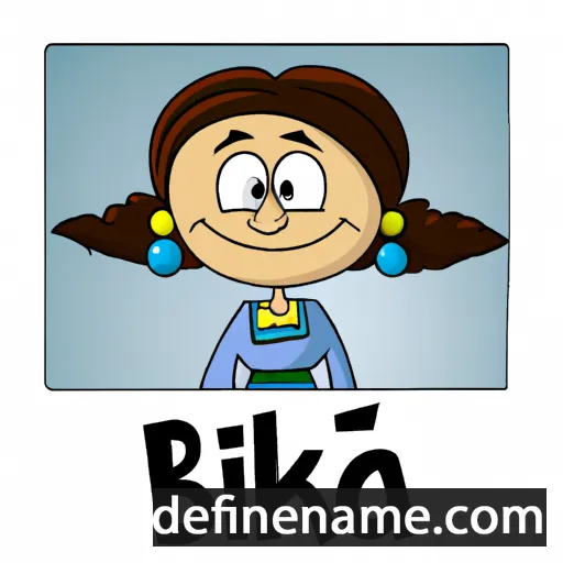 cartoon of the name Zlatka