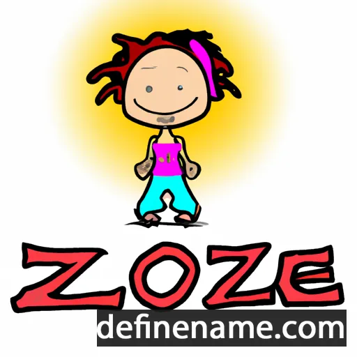 Zoie cartoon