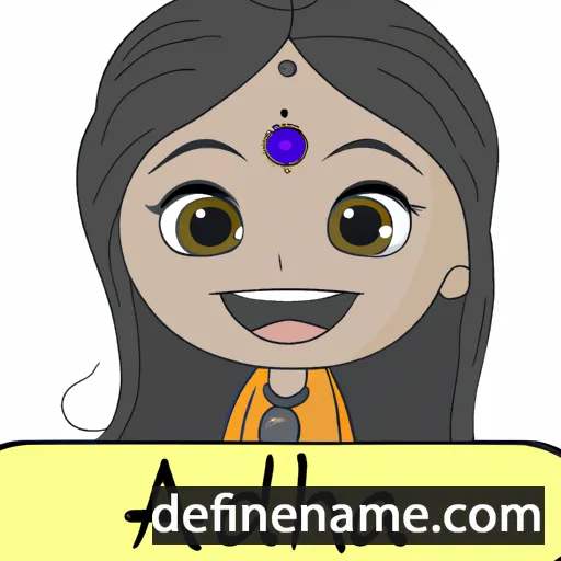 Aadhira cartoon