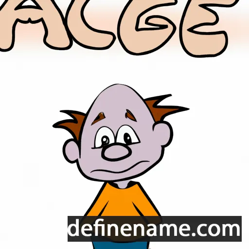 Aagje cartoon