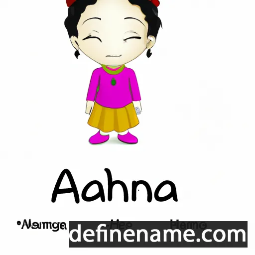 Aahna cartoon