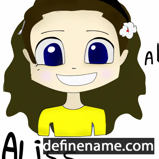 Aalissi cartoon