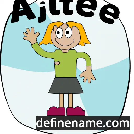 Aaltje cartoon