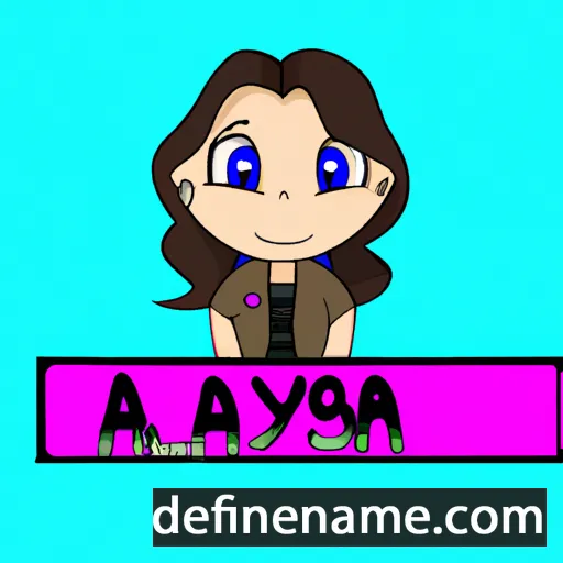 Aalyssa cartoon