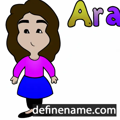 Aara cartoon