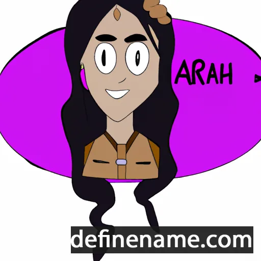 Aarah cartoon