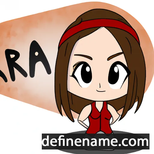 Aaria cartoon