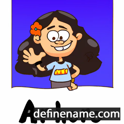 Aarohi cartoon