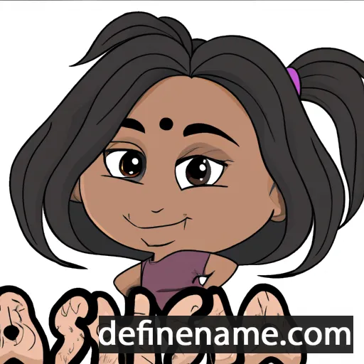 Aasha cartoon