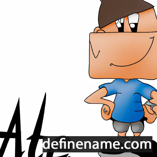 cartoon of the name Aatxe