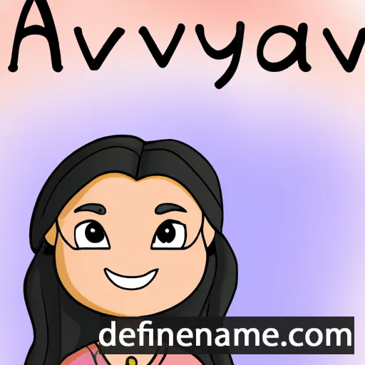 Aavya cartoon