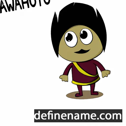 Aawohkitopi cartoon