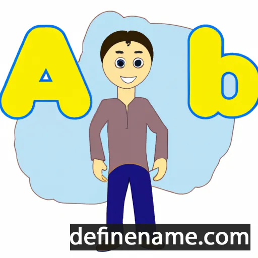 cartoon of the name Abai