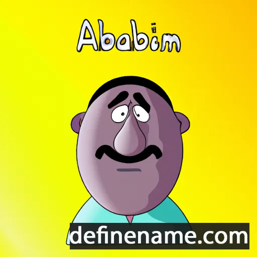 cartoon of the name Abalam