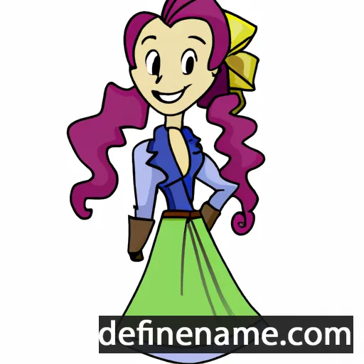 cartoon of the name Abarhilda