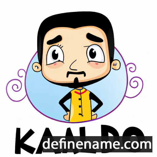 cartoon of the name Abd al-Khaliq