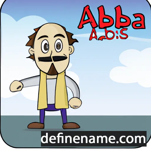 cartoon of the name Abdas