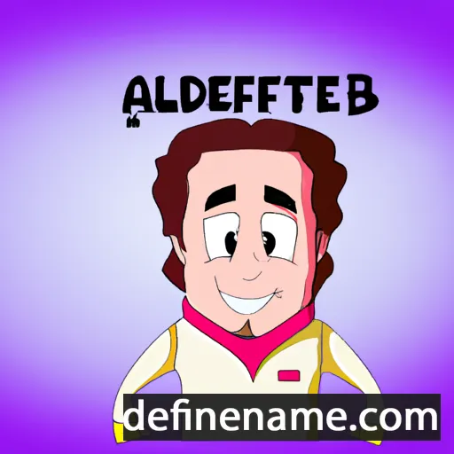 cartoon of the name Abdelfettah