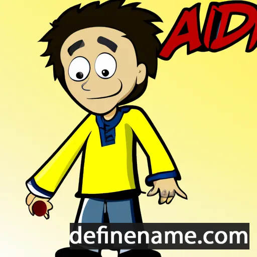 cartoon of the name Abdi