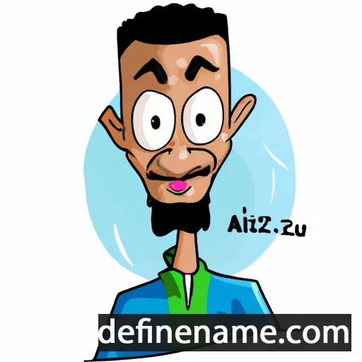 cartoon of the name Abdoul Aziz