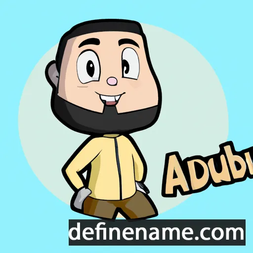 cartoon of the name Abdukerim