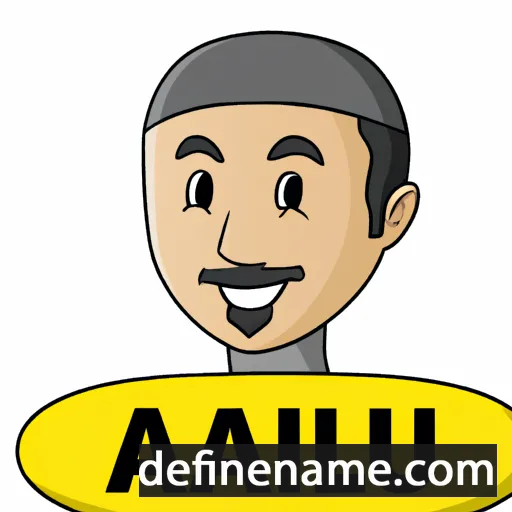 cartoon of the name Abdul Jalil