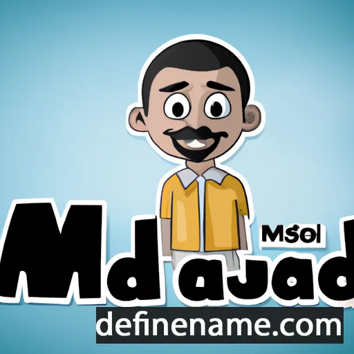 cartoon of the name Abdul Majid