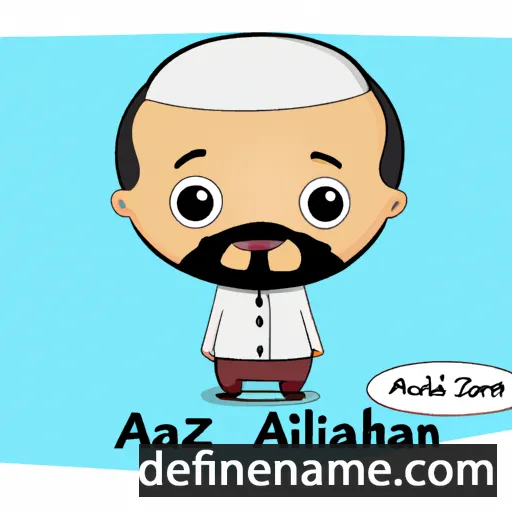 cartoon of the name Abdul Zahir