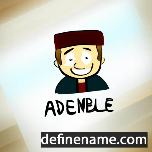 cartoon of the name Abdulsamet